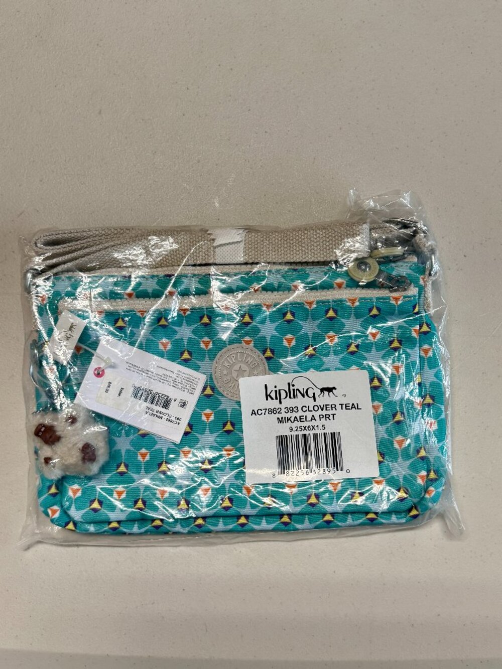Kipling Medium Alenya Hobo Shoulder Crossbody Bag Clover Teal NWT